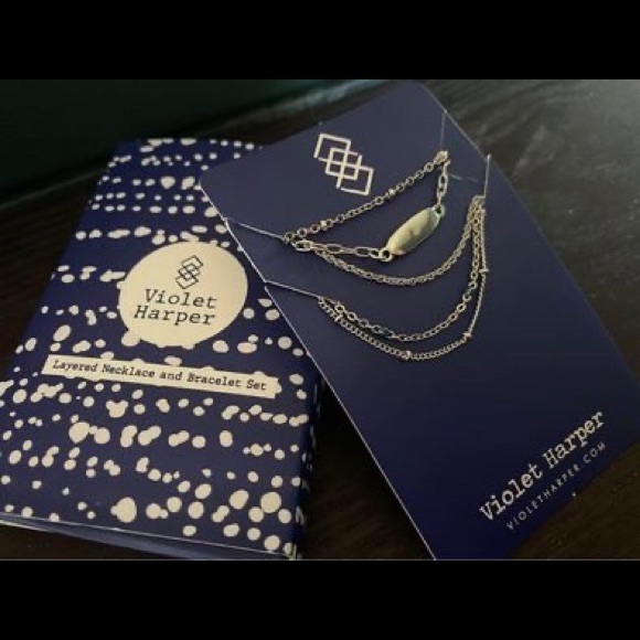 NEW Violet Harper Necklace & Bracelet Set - Picture 2 of 2